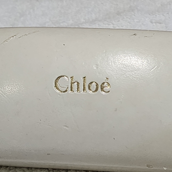 Chloe Authentic Small CE632s 103 Italy 59-12-130 Sunglasses Red Orange Preowned - Picture 15 of 16